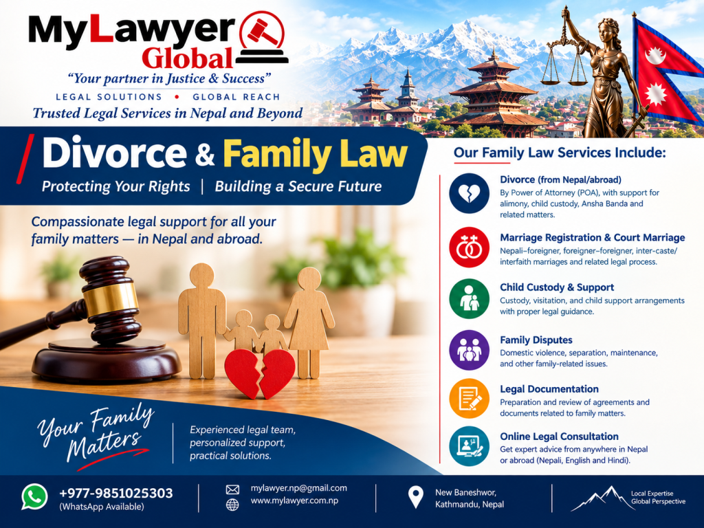 Divorce Law  and Lawyer in Nepal
